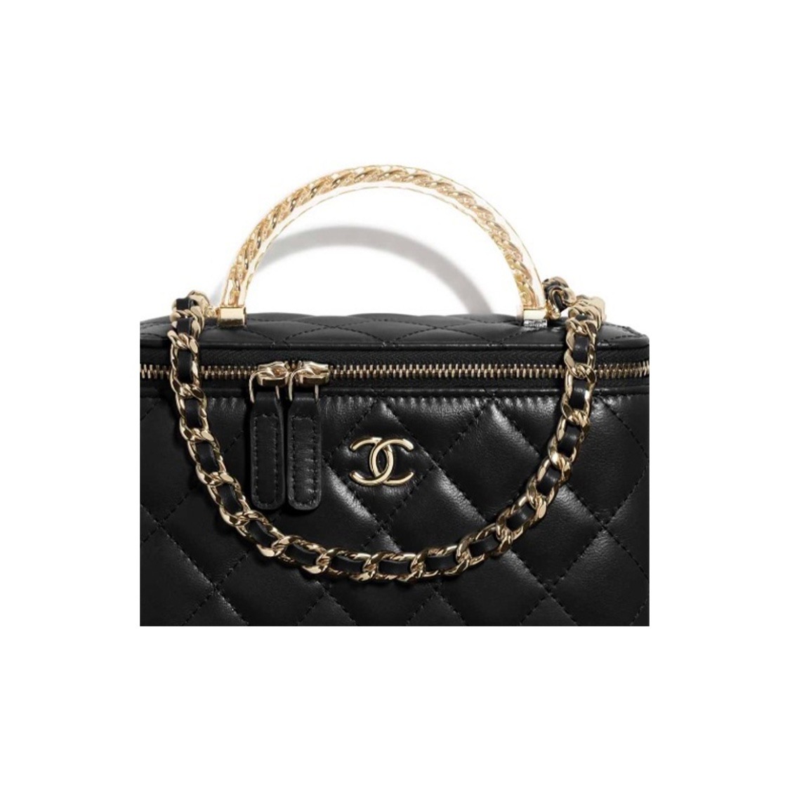 DM_20260106171748_002.jpg CHANEL 24S BOX WITH ACRYLIC TOP HANDLE - Image 1