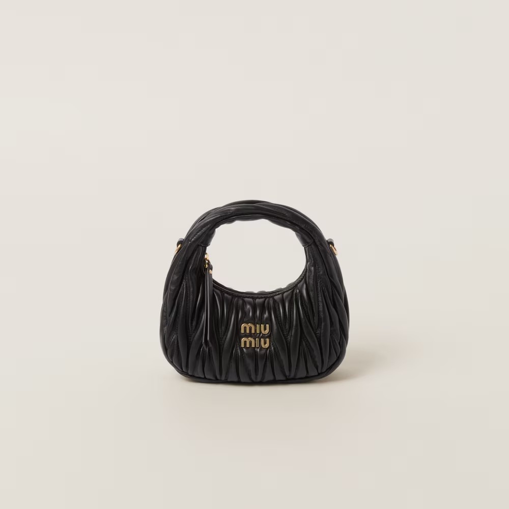 DM_20260106174440_001 Wander Matelassé Mini Hobo Bag - Image 1