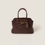 Aventure Nappa Leather Handbag Shrubland Color