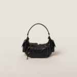 Soft Lamb Nappa Pouch Black