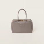 Leather Beau Handbag Clay-gray