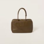 Leather Beau Handbag Tundra Color