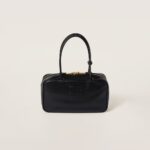 Beau Leather Handbag black color