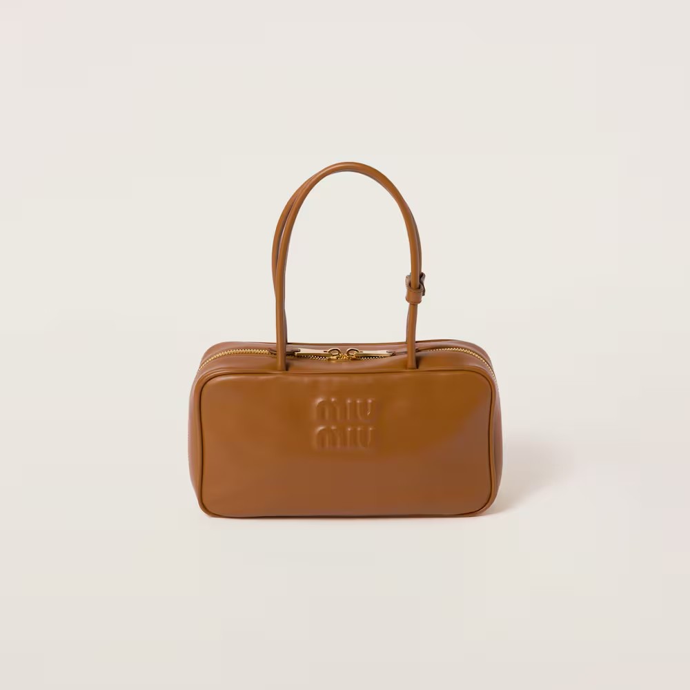 DM_20260106190545_001 Beau Leather Handbag Cognac color - Image 1