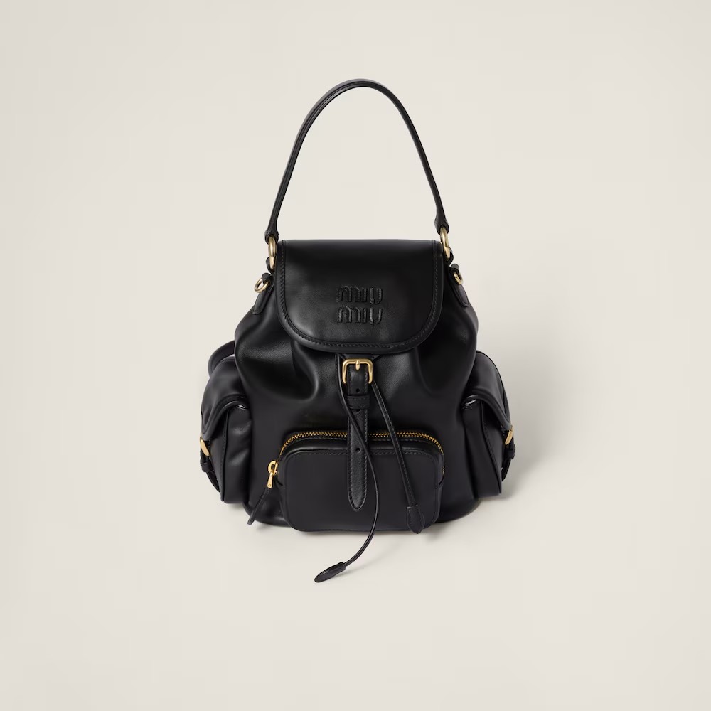 DM_20260106190733_001 Miumiu Leather backpack - Image 1