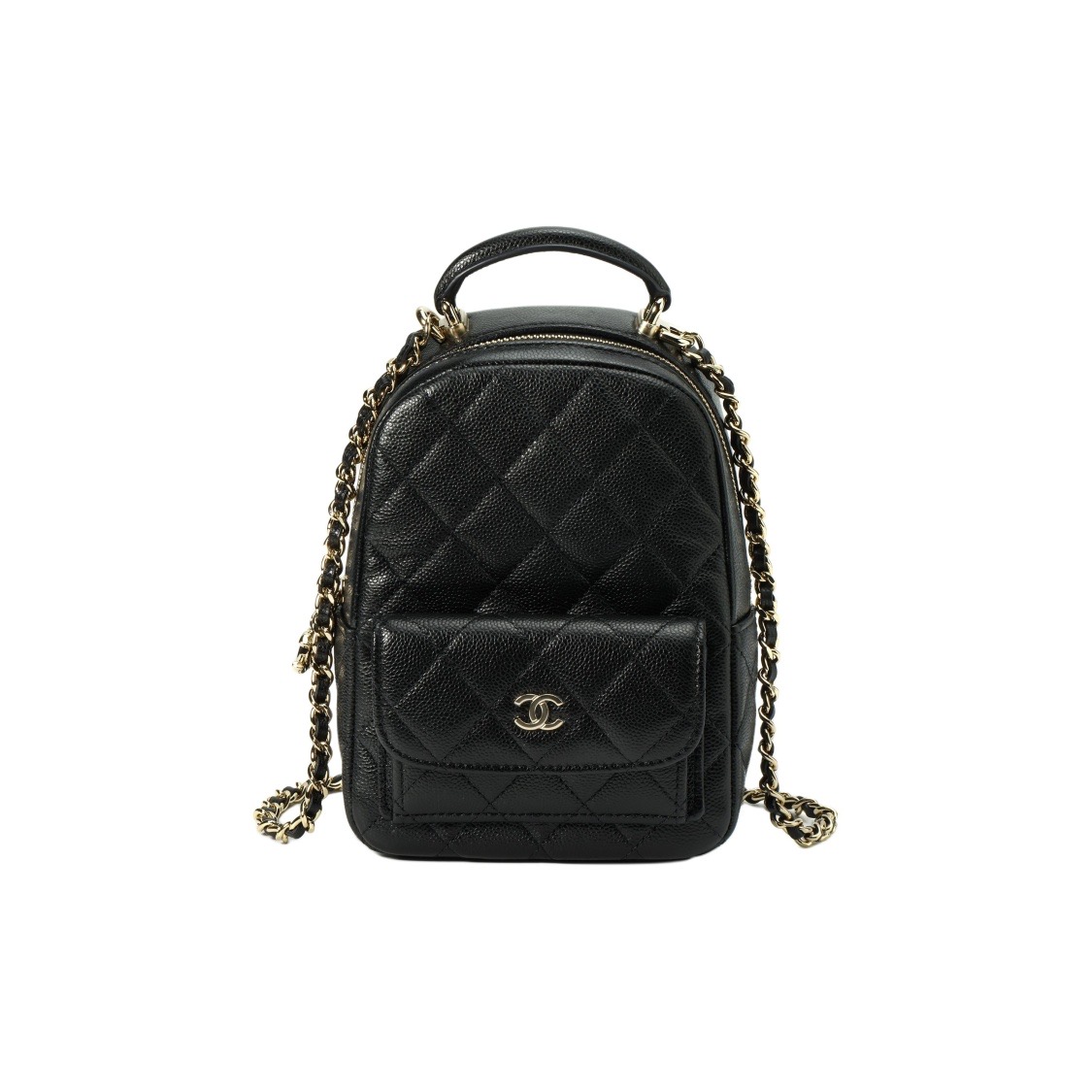 DM_20260107060402_001.jpg CHANEL MINI BACKPACK BLACK - Image 1