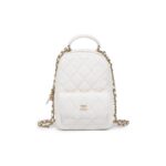 CHANEL MINI BACKPACK WHITE