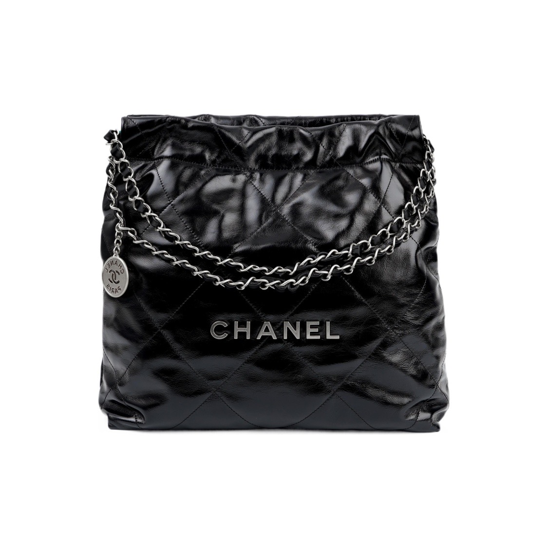 DM_20260117014247_001 CHANEL 22 HANDBAG Silver-Tone Metal - Image 1