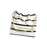 CAHNEL 22A HANDBAG STRIPE