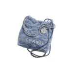 CHANEL-MINI-22-HANDBAG-DENIM-WITH-RIVET
