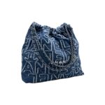 CHANEL-22-HANDBAG-BLUE-DENIM
