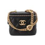 CHANEL-23P-LIPSTICK-BOX-WITH-CHAIN-BLACK