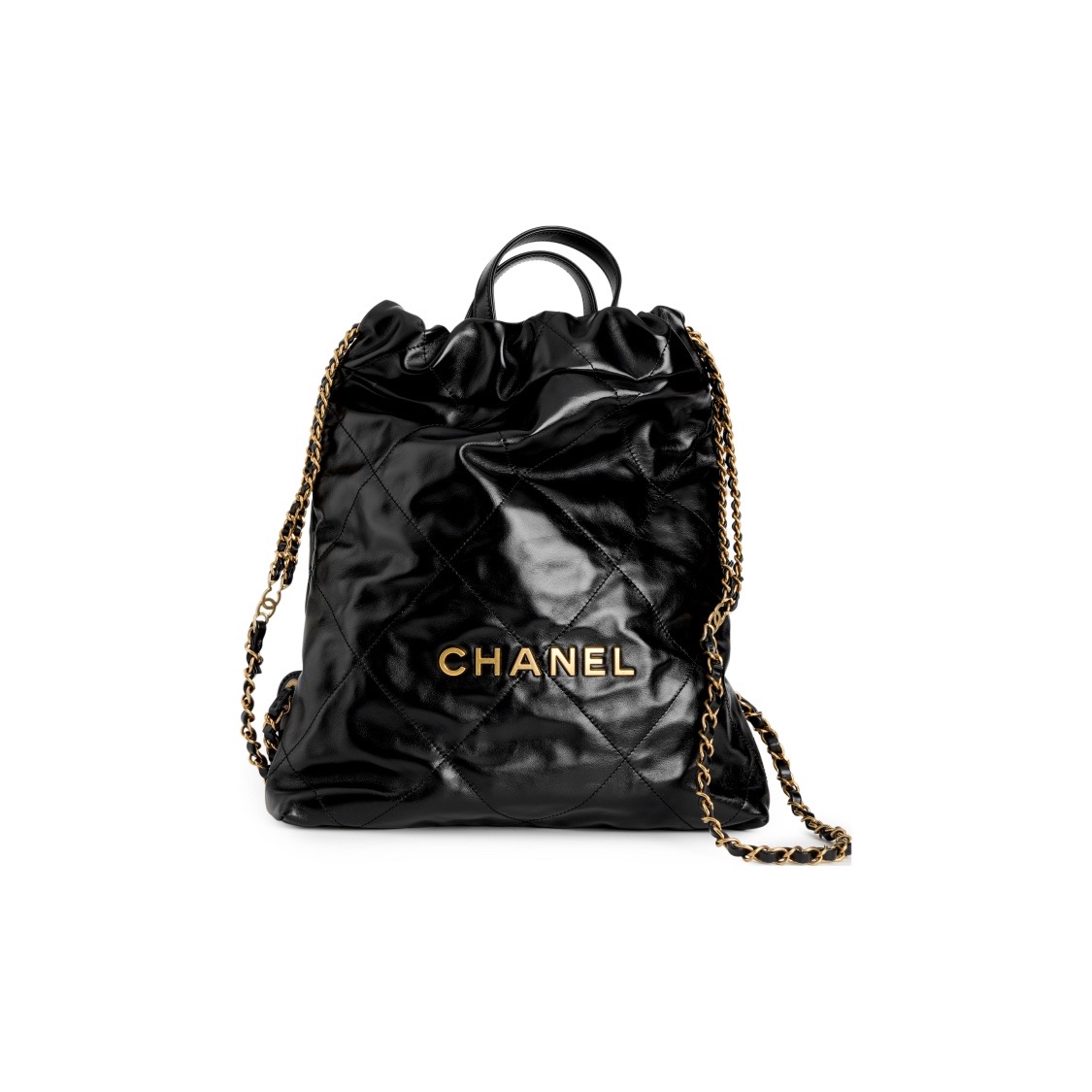 DM_20260117032630_001 CHANEL LARGE BACK PACK 22HANDBAG BLACK - Image 1