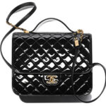 CHANEL 22K PATENT CALFSKIN BACKPACK