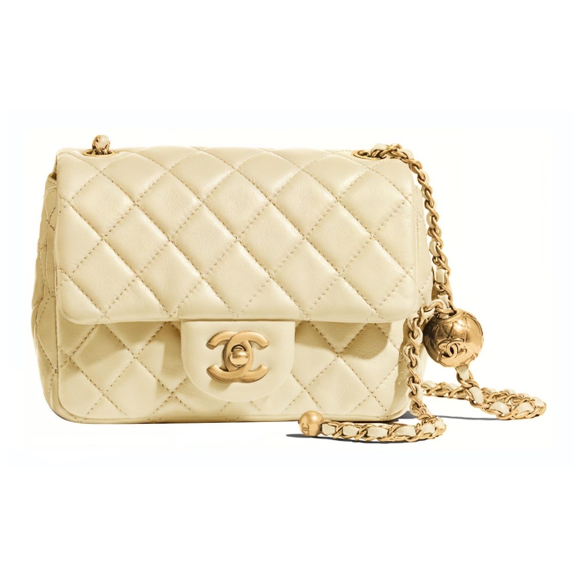 DM_20260119204939_003 CHANEL FLAP BAG GOLD BALL YELLOW - Image 1