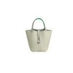 HERMES Picotin Lock Tote Bag TaurillonClemence Leather- Color Collection